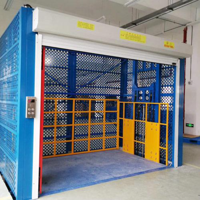 东至导轨式升降货梯